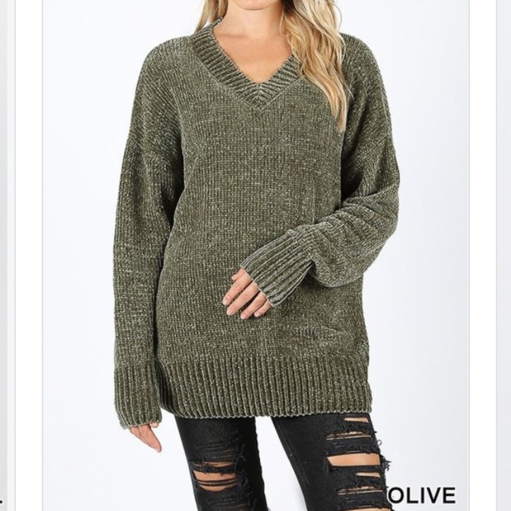 LAST 1✨ Velvet Yarn Sweater